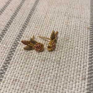10k Gold “Rose” Earrings